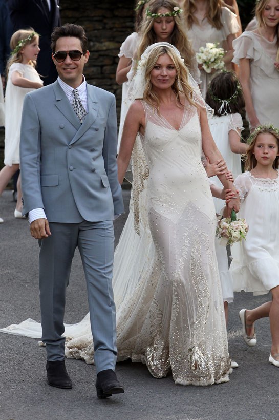 robe de mariée Kate Moss
