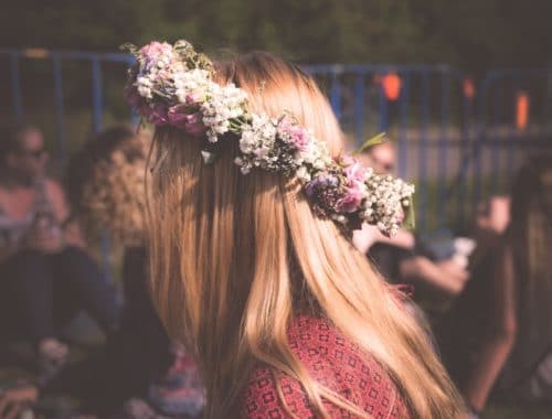 couronnes de fleurs mariage