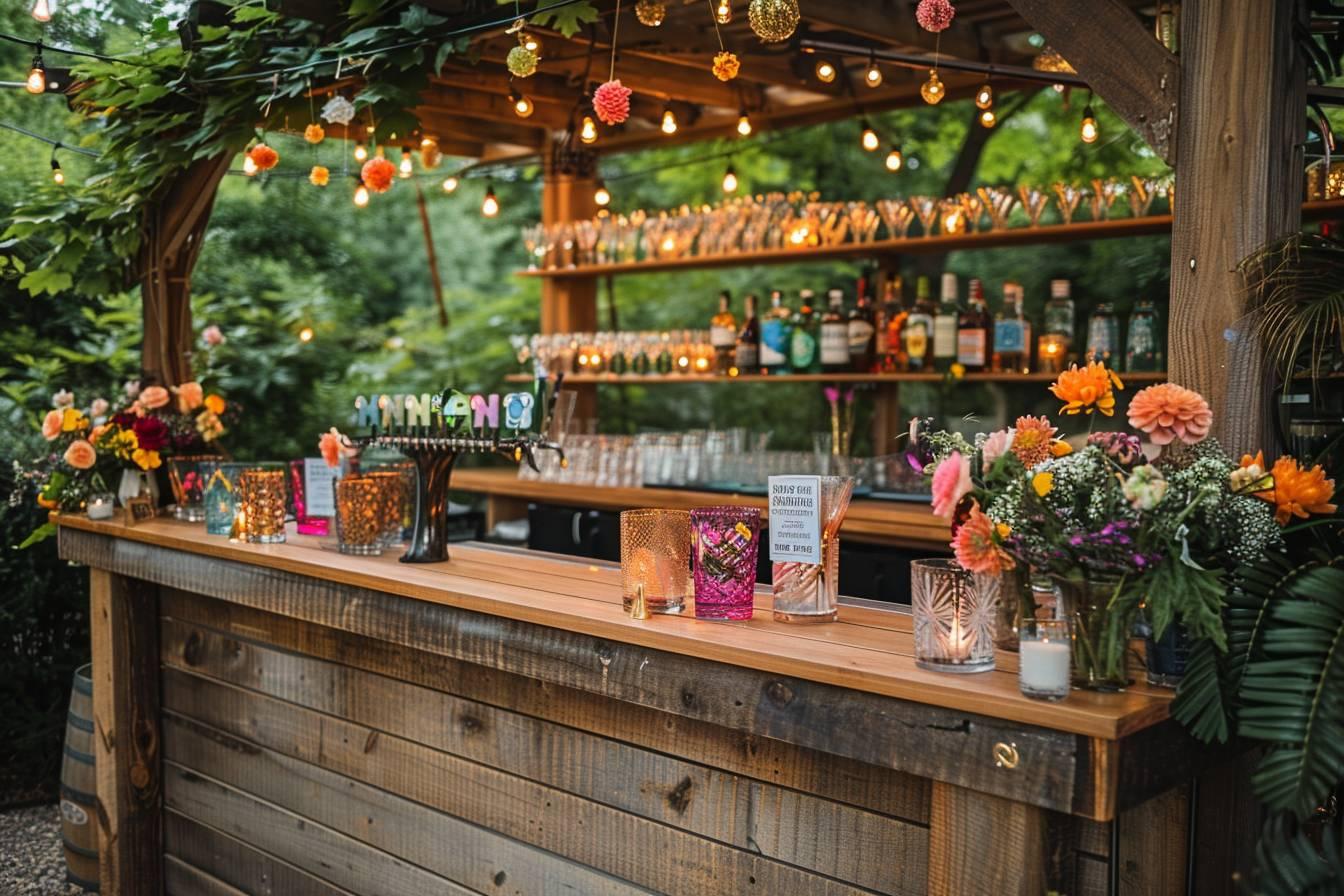 12 Idées de bar uniques pour un mariage inoubliable : surprenez vos ...