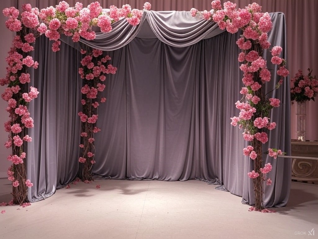 déco rose et gris