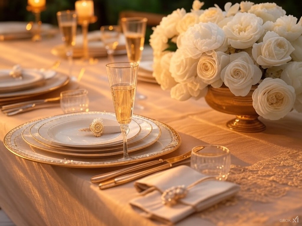 D coration De Mariage Champagne 10 Id es l gantes Pour Sublimer 