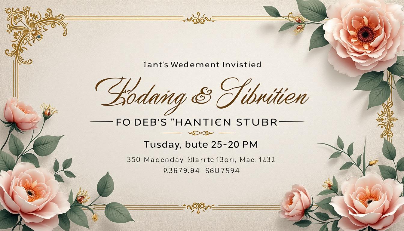 découvrez si et comment annuler une invitation de mariage, avec des conseils pratiques pour gérer cette situation délicate tout en préservant vos relations.