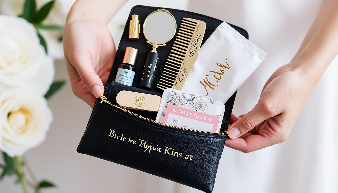 découvrez les indispensables à inclure dans le kit de survie de la mariée pour assurer une journée de mariage parfaitement réussie, sans stress ni imprévus.